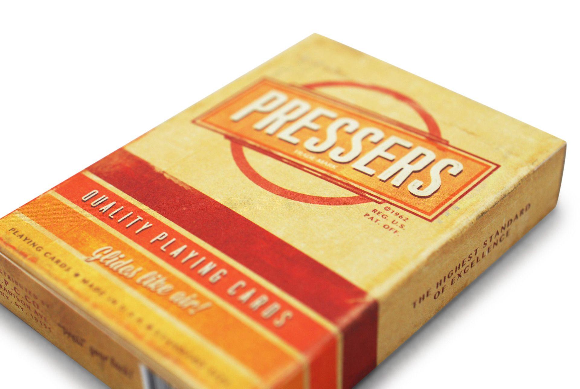Premium Pressers Playing Cards - 52 Deck of High-Quality Poker Cards for Magic Tricks, Card Games & Casino Night - Perfect for Poker, Blackjack, Solitaire & Family Game Nights