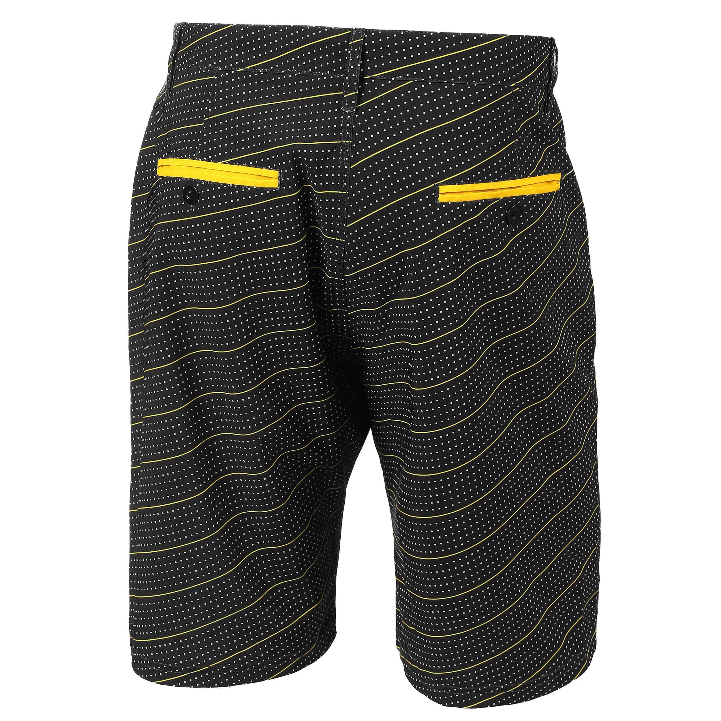 FOCO Dots Walking Shorts for Men - Comfortable Casual Athletic Shorts with Pockets - Perfect for Running, Gym, and Outdoor Activities