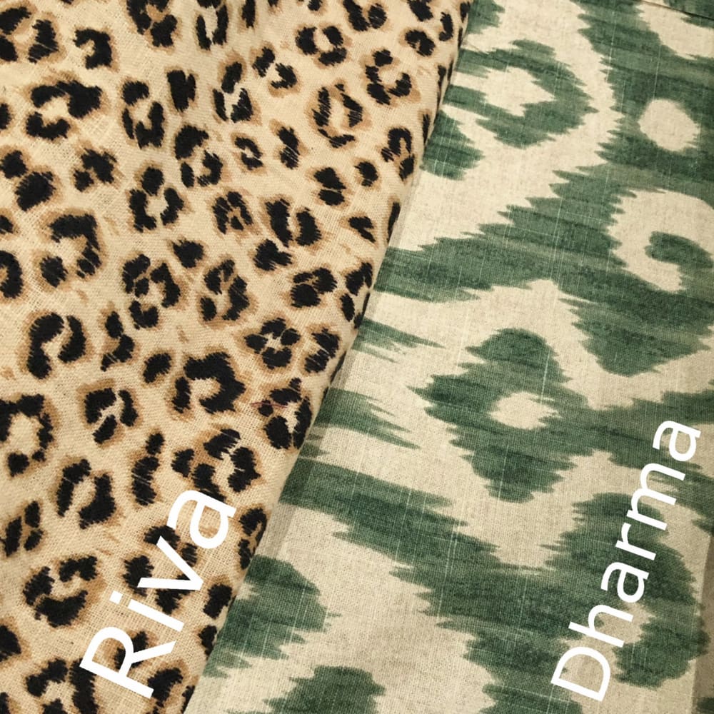 Dharma Green Beige Ikat Print Pillow Cover - 18x18 Inch Decorative Throw Pillow Case for Sofa, Bed, Couch - Bohemian Home Decor Accent