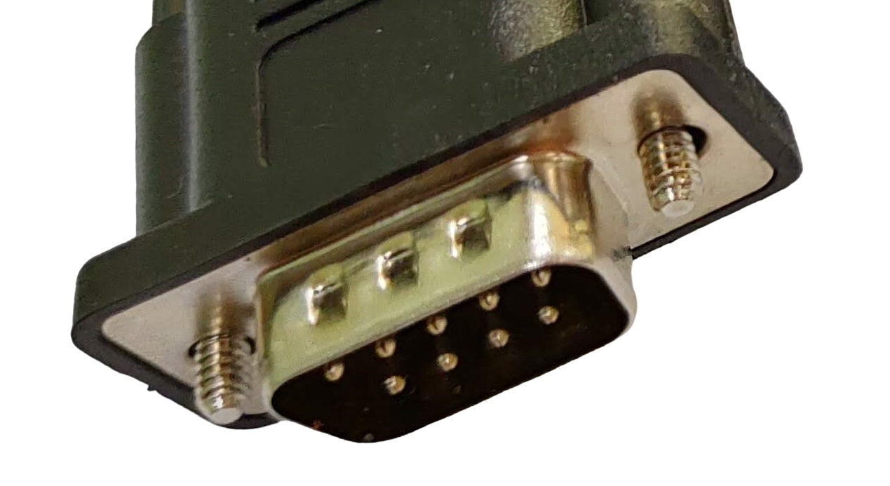 9 Pin RS232 Serial Cable Male to Female - 3/5/10/15/25/35 Feet - High Speed Data Transfer for Industrial Equipment, POS Systems & Computer Peripherals - Perfect for Factory Automation, Retail Checkout & Office Use
