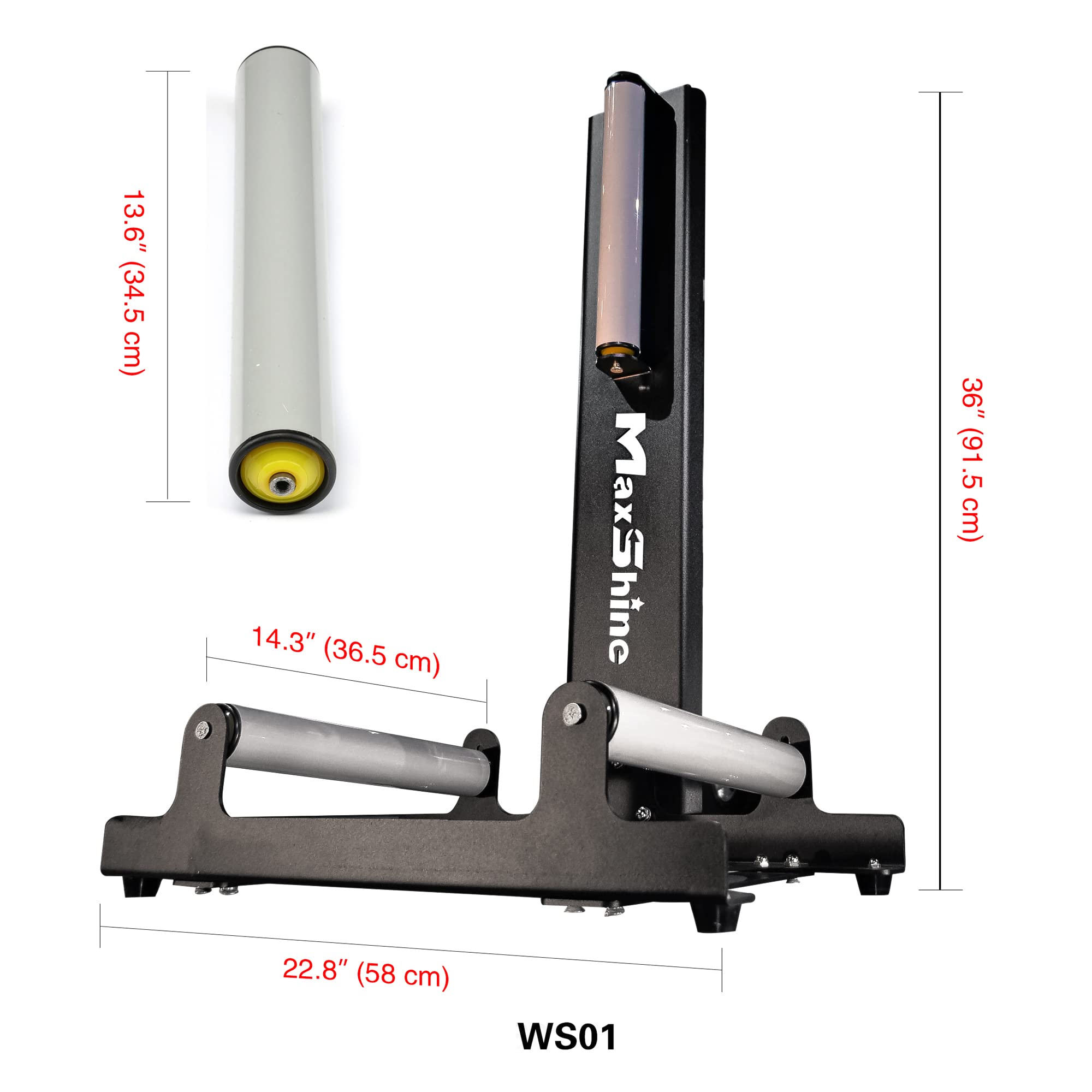 Maxshine 360° Rotating Wheel Stand for Detailing (WS01) - 23