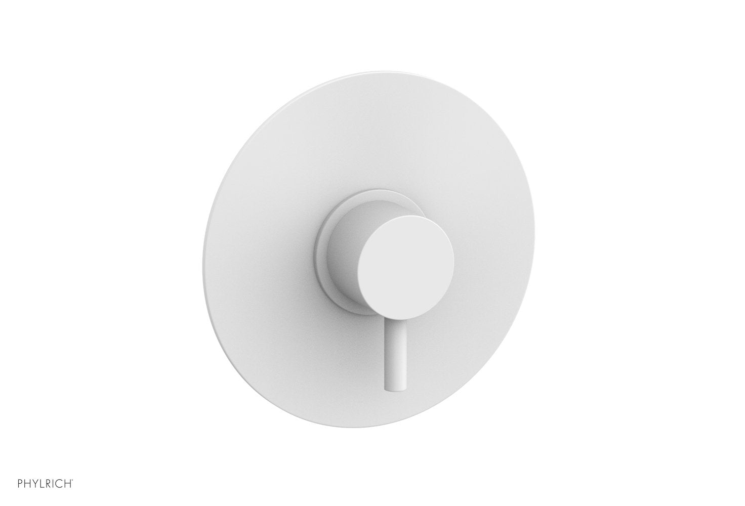 BASIC II Pressure Balance Round Shower Plate & Handle Trim with Lever Handle 4 183 - Perfect for Modern Bathroom Renovation and Spa-Like Shower Experience