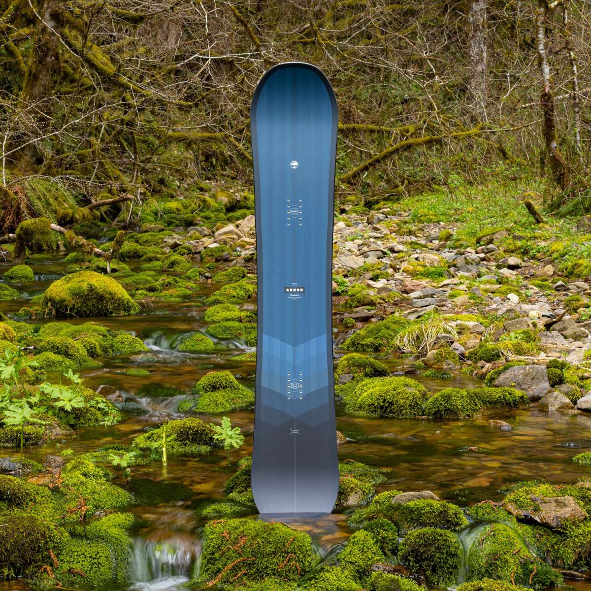 2024 Arbor Foundation Rocker Snowboard - All-Mountain Freestyle Snowboard for Men & Women | Perfect for Powder, Park & Groomed Runs