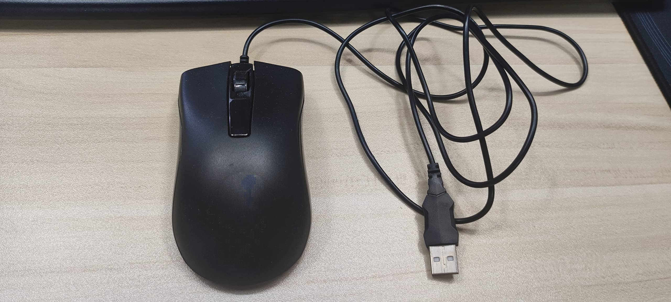 EDJO Wired USB Computer Mouse with Ergonomic Design - 4 Adjustable DPI Settings for Precise Control | Perfect for Office Work, Gaming & Home Use