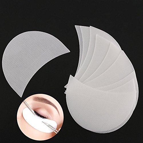 20Pcs Women's False Eyelash Under Eye Patches - Disposable Lint-Free Paper Eye Pads for Eyelash Extensions & Makeup Application - Perfect for Salon, Spa & Home Beauty Care