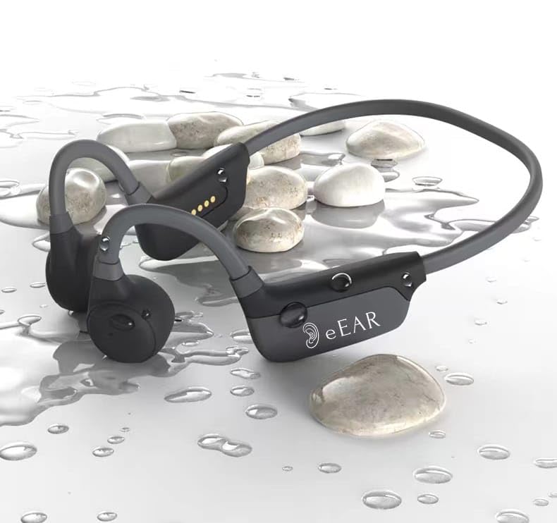 Military Grade Bone Conduction Headphones with Bluetooth 5.3 - Open Ear Wireless Headset for Hearing Amplification & Music - Perfect for Running, Cycling, Workouts & Outdoor Activities