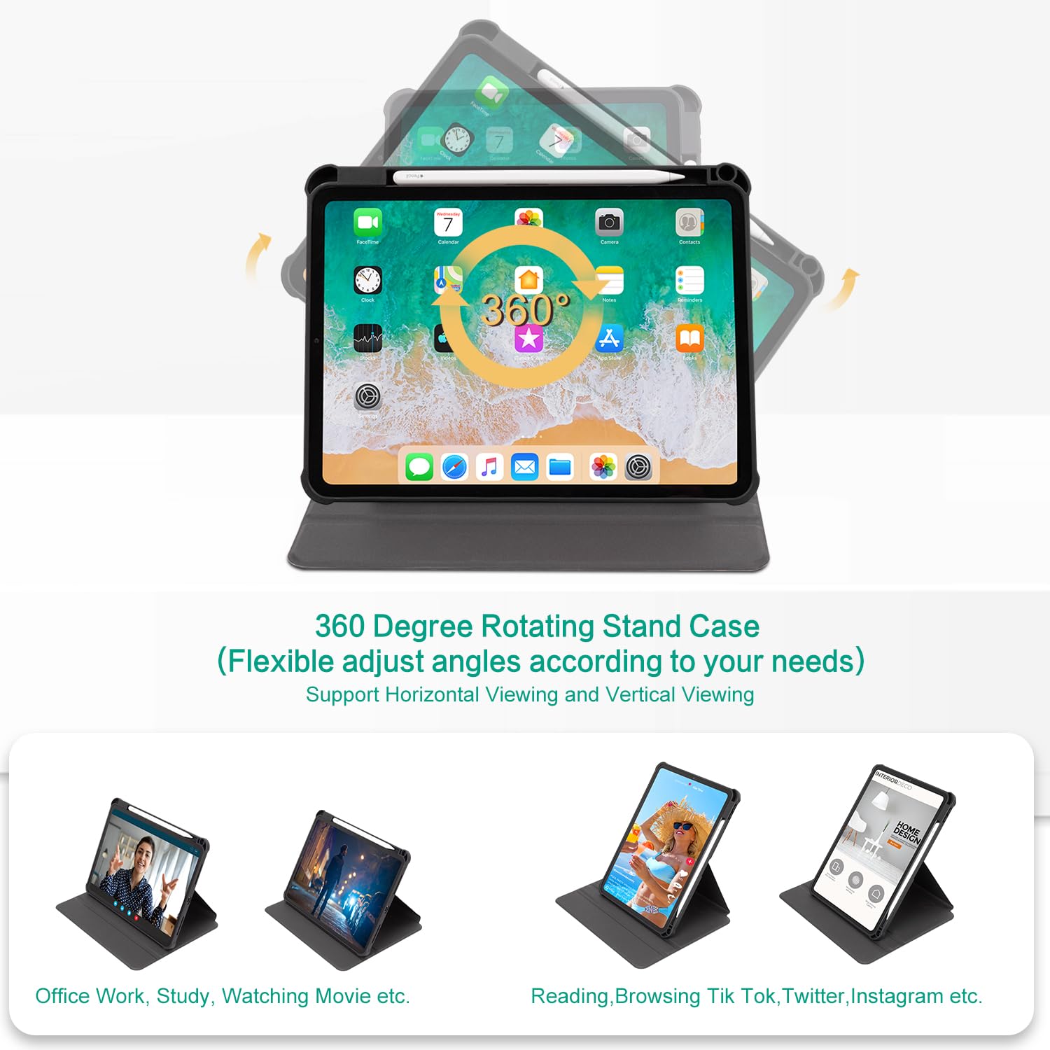 360° Rotating iPad Air 11