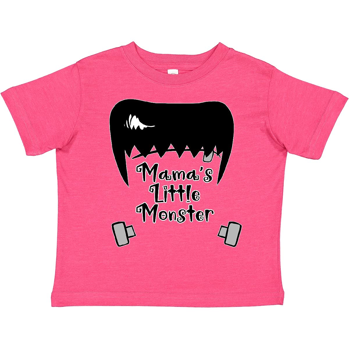 Inktastic Halloween Mama's Little Monster Frankenstein Toddler T-Shirt - Cute Halloween Costume for Boys & Girls - Perfect for Trick or Treat, Halloween Parties & Family Photos