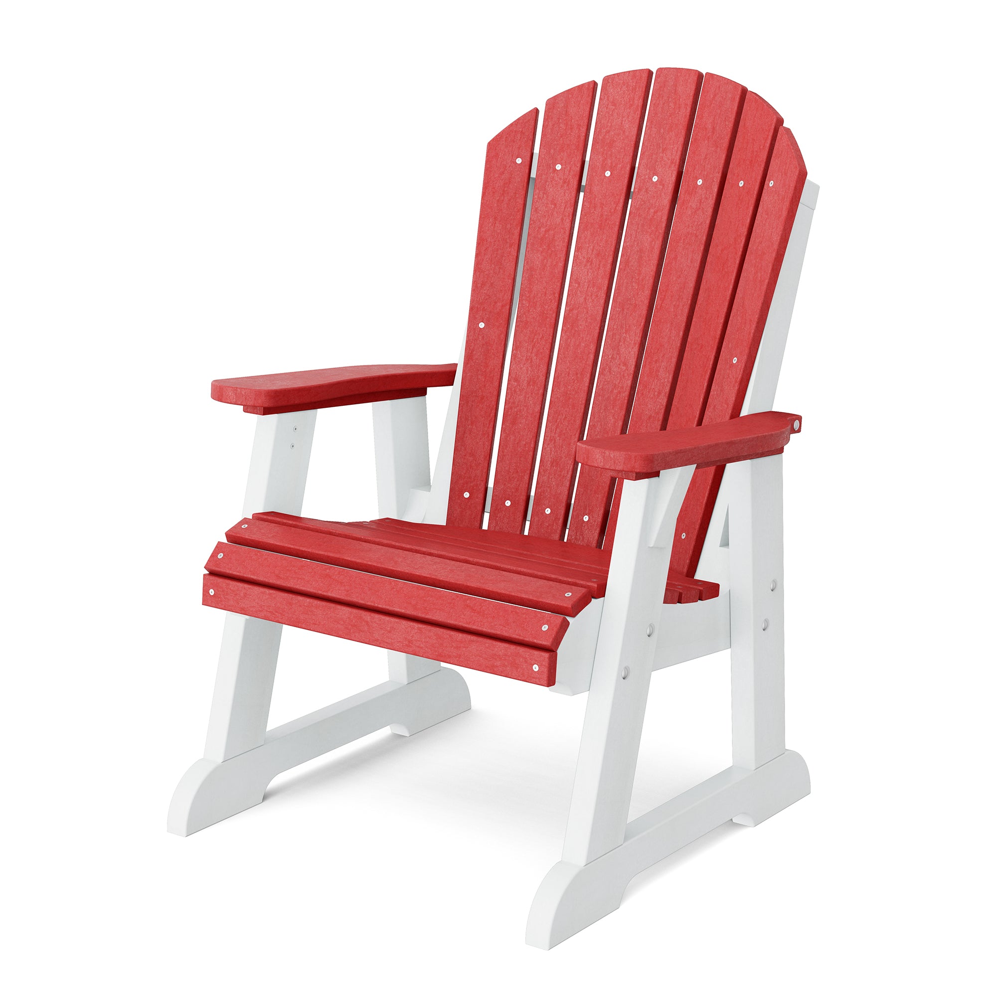 Heritage High Fan Back Chair - Classic Wooden Dining Chair with Upholstered Seat - Perfect for Farmhouse, Rustic & Traditional Dining Rooms