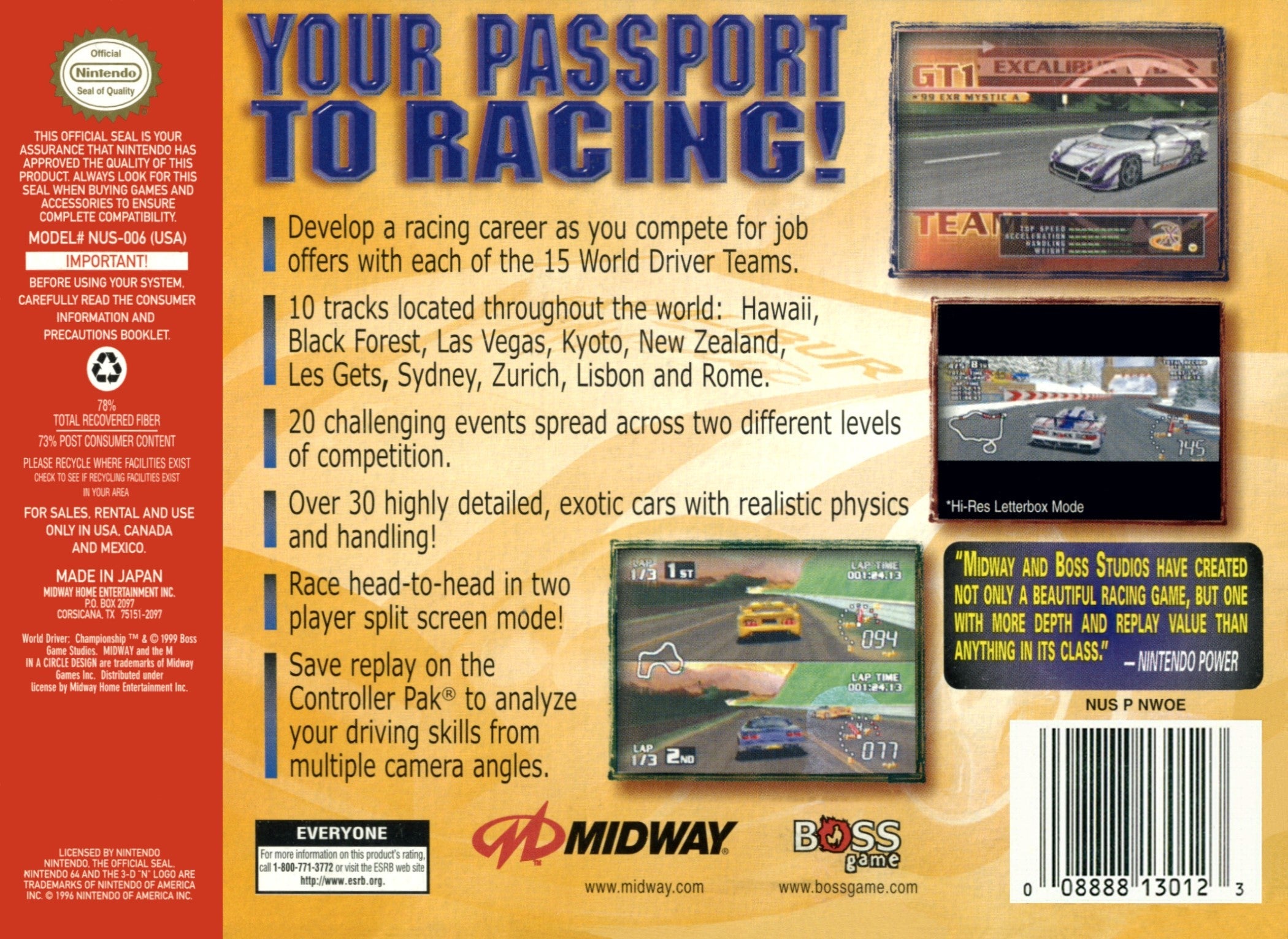 World Driver Championship - Racing Game for PC & Console | Compete in Global Tournaments | Perfect for Esports & Casual Gaming