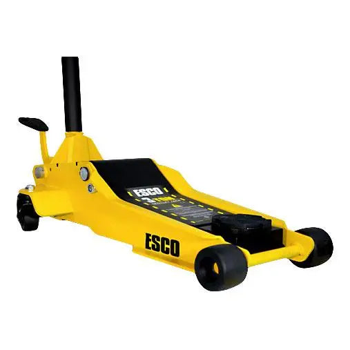 ESCO Pro Series 3 Ton Heavy Duty Steel Trolley Jack 90521 - Professional Car Lift for Auto Repair, Tire Change & Vehicle Maintenance