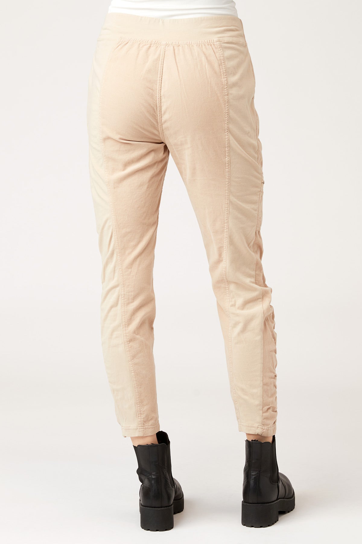 Cord Malanda Pants for Men - Comfortable Stretch Casual Trousers with Elastic Waistband | Perfect for Work, Travel & Everyday Wear