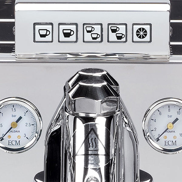 ECM Elektronika II Profi Rotary Espresso Machine - Commercial Grade Coffee Maker for Cafes & Restaurants - Perfect for Baristas & Coffee Enthusiasts
