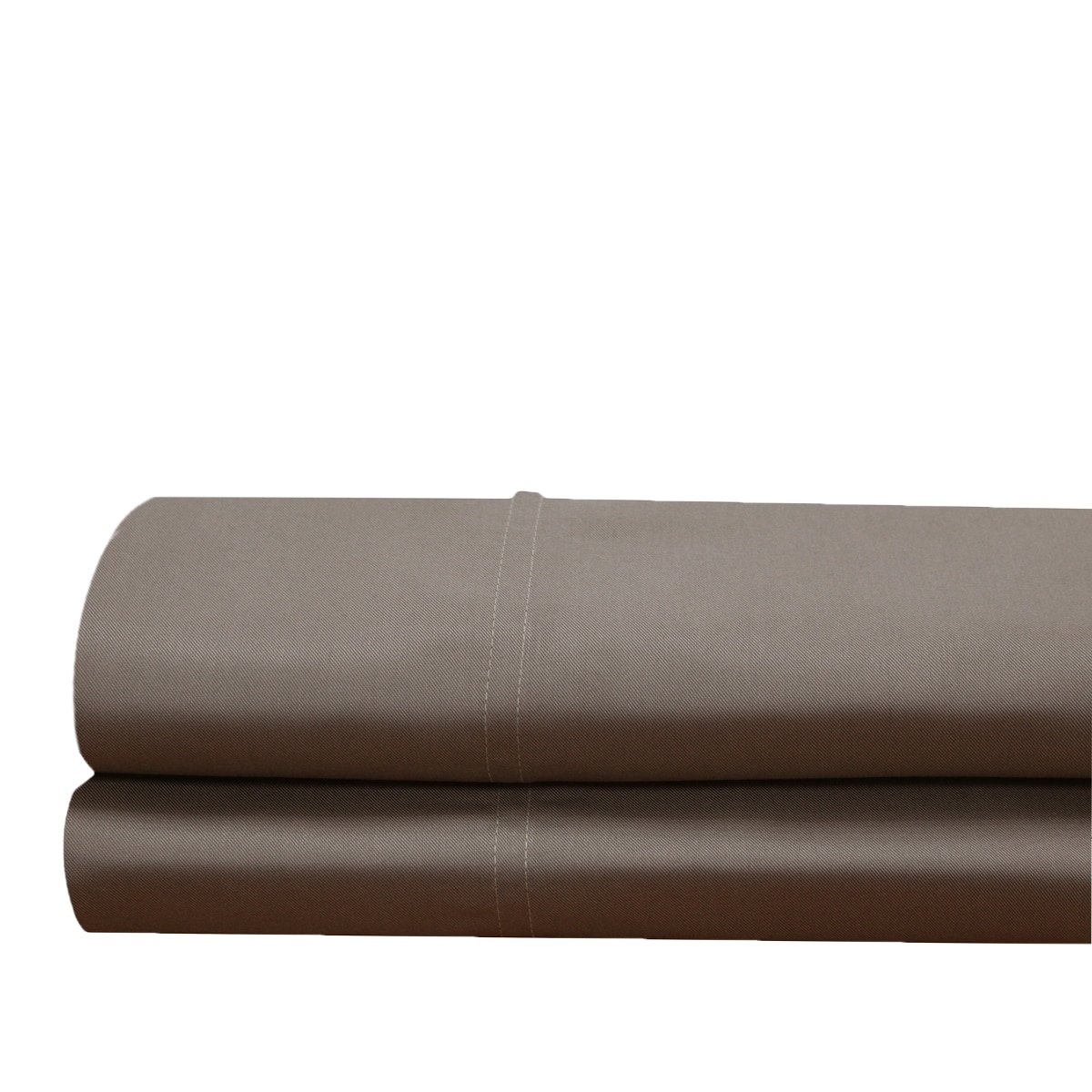 Premium 600-Thread-Count Bamboo Viscose King Size Pillowcase Set of 2 - Ultra Soft, Breathable & Cooling Bedding - Perfect for Hot Sleepers, Luxury Hotels & Home Decor (Taupe)