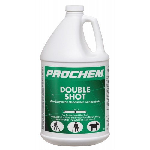 Prochem Double Shot Odor Eliminator & Deodorizer - 4 Pack for Home, Car, and Pet Odor Removal - Eliminates Tough Smells from Carpets, Upholstery, and More