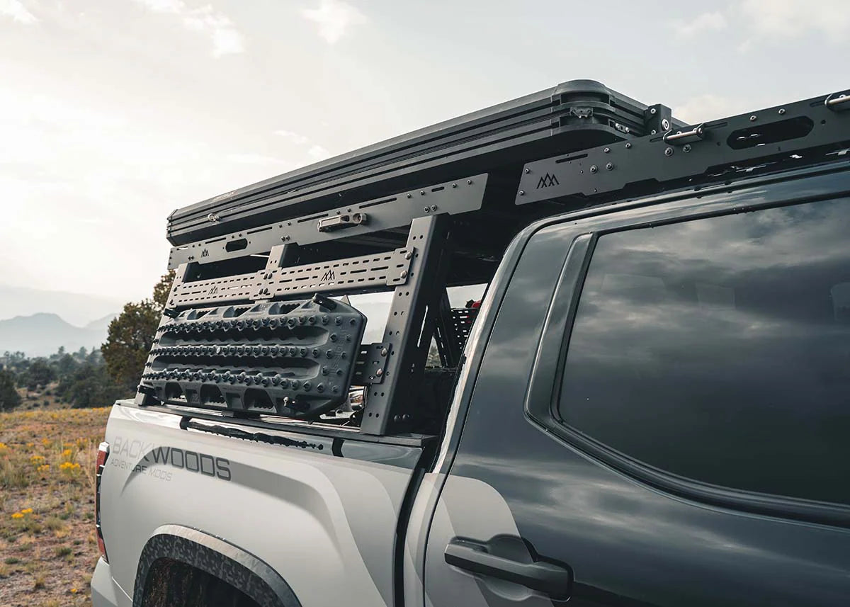 2022+ Toyota Tundra Full Height Bed Rack | Heavy Duty Aluminum Truck Rack for Overlanding & Off-Road Adventures | Perfect for Camping Gear, Roof Tents & Outdoor Equipment Storage