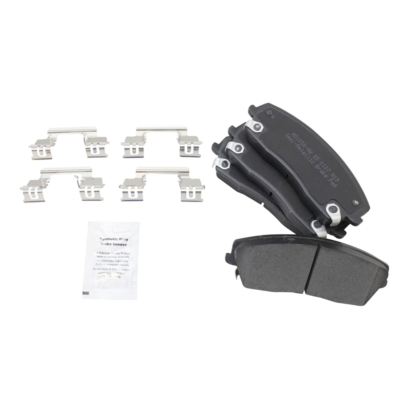 High-Performance Front & Rear Brake Pad & Rotor Kit - Semi-Metallic Brake Pads & Rotors for 2005-2020 Chrysler 300, 2009-2020 Dodge Challenger, 2006-2020 Charger, 2005-2008 Magnum - Perfect for Daily Driving & Performance Upgrades
