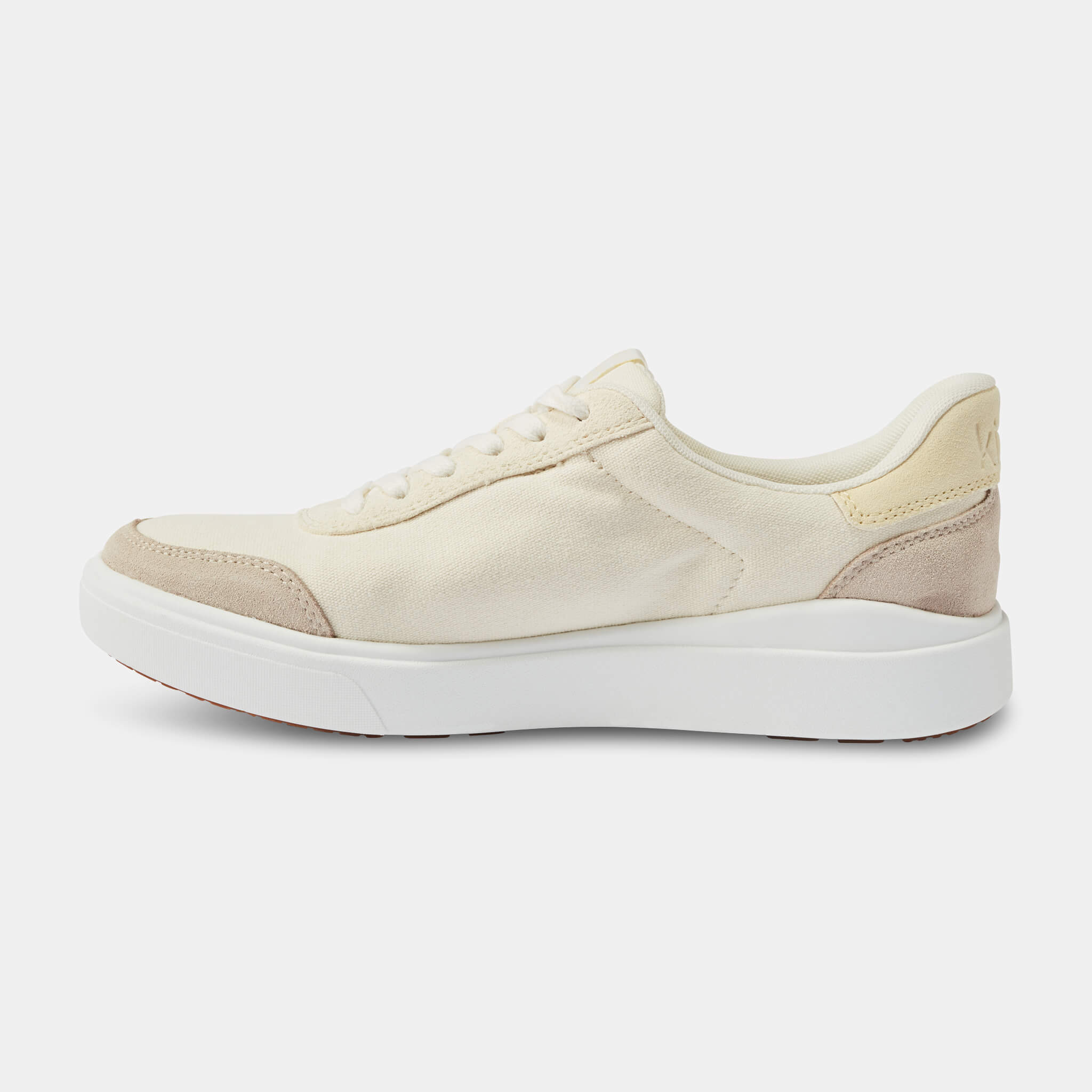 Women's Prague 2 Sneakers in Pristine White & Transparent Yellow | Casual Walking Shoes for Women | Perfect for Daily Wear, Gym & Outdoor Activities