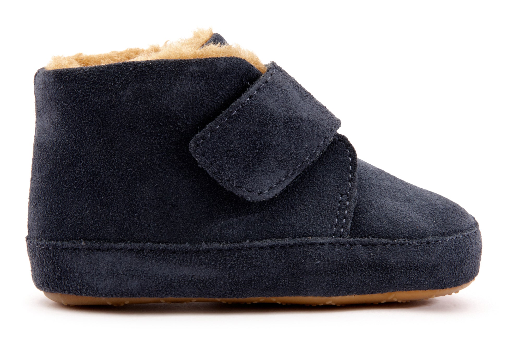Old Soles 0044R Shloofy Sneaker Booties for Boys & Girls - Navy Suede Comfort Shoes for Toddlers | Perfect for Playtime, School & Outdoor Activities