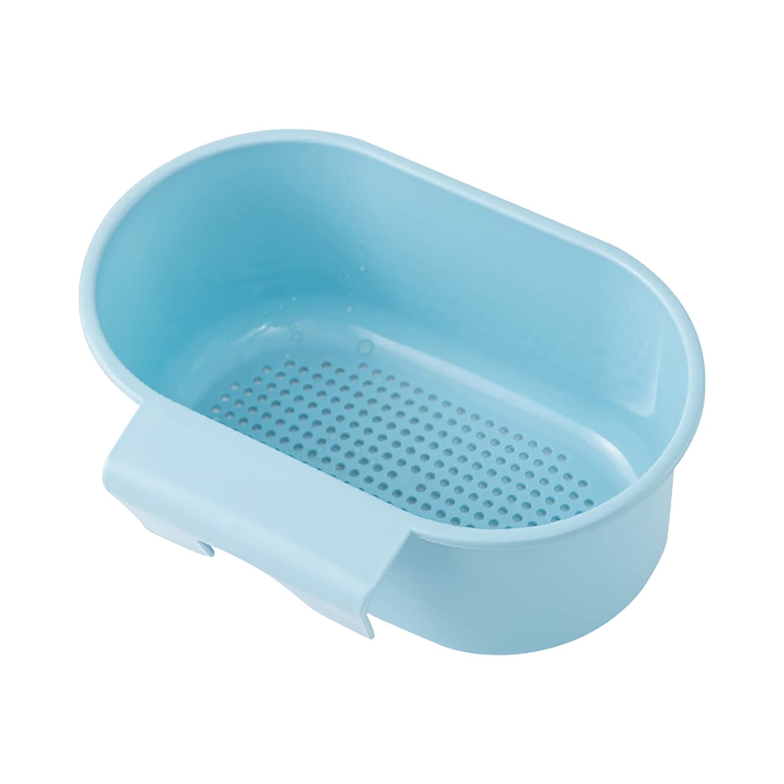 Blue Kitchen Sink Organizer - Storage Rack for Vegetables & Fruits | Dishwashing & Food Prep