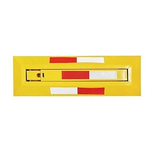 Heavy-Duty Parking Barrier Bollard - Anti-Theft Car Space Lock with Crash-Proof Design for Secure Parking Lots, Garages & Driveways