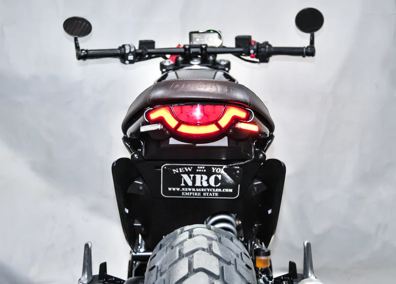 Ducati Scrambler Next Gen 800 Fender Eliminator Kit (2023-Present) - Lightweight Tail Tidy for Motorcycle Customization & Clean Look