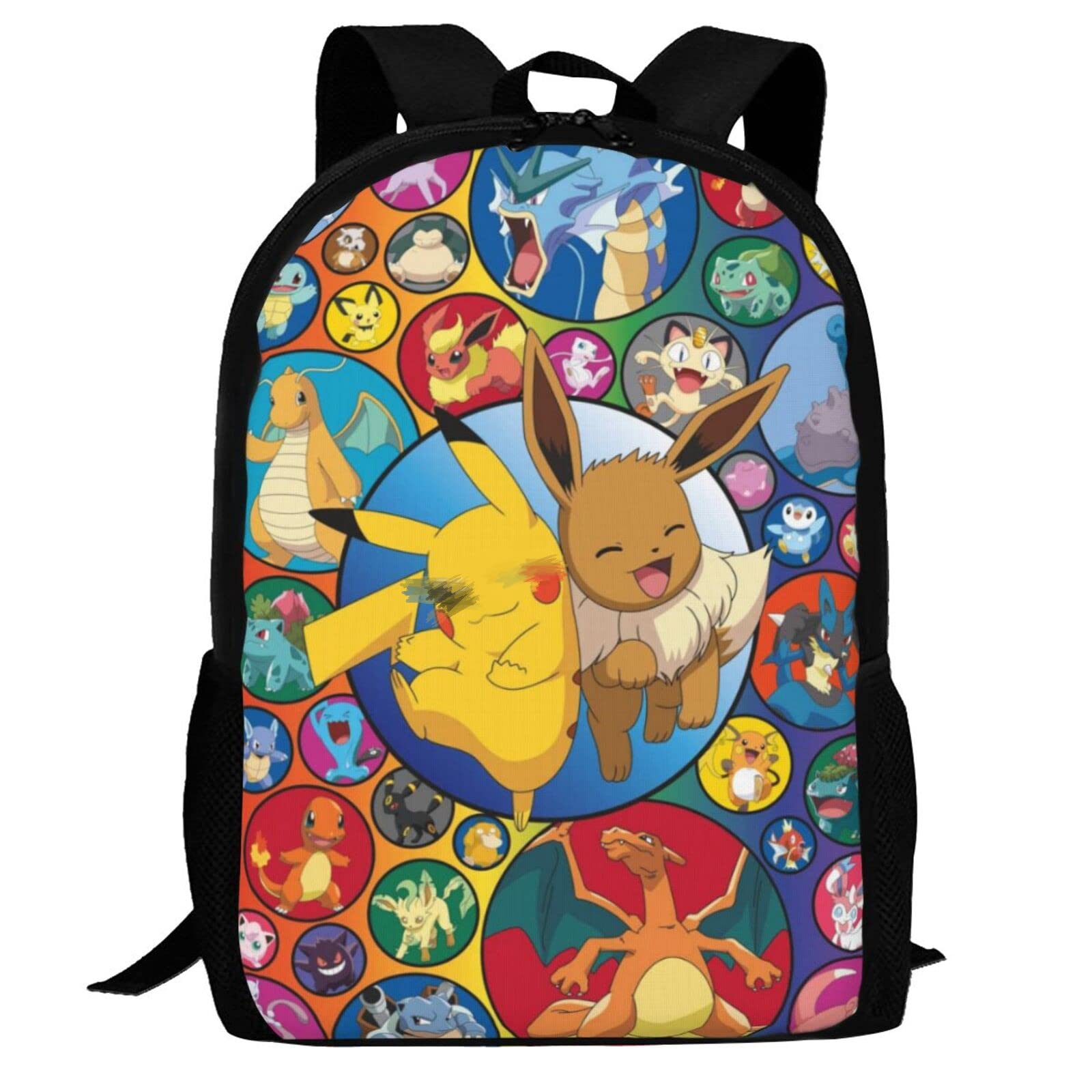 Anime Backpack for Teens & Adults - Stylish Cartoon Laptop Backpack for School, Work & Travel - Durable Unisex Backpack for Boys & Girls - Perfect for College, Commuting & Anime Conventions