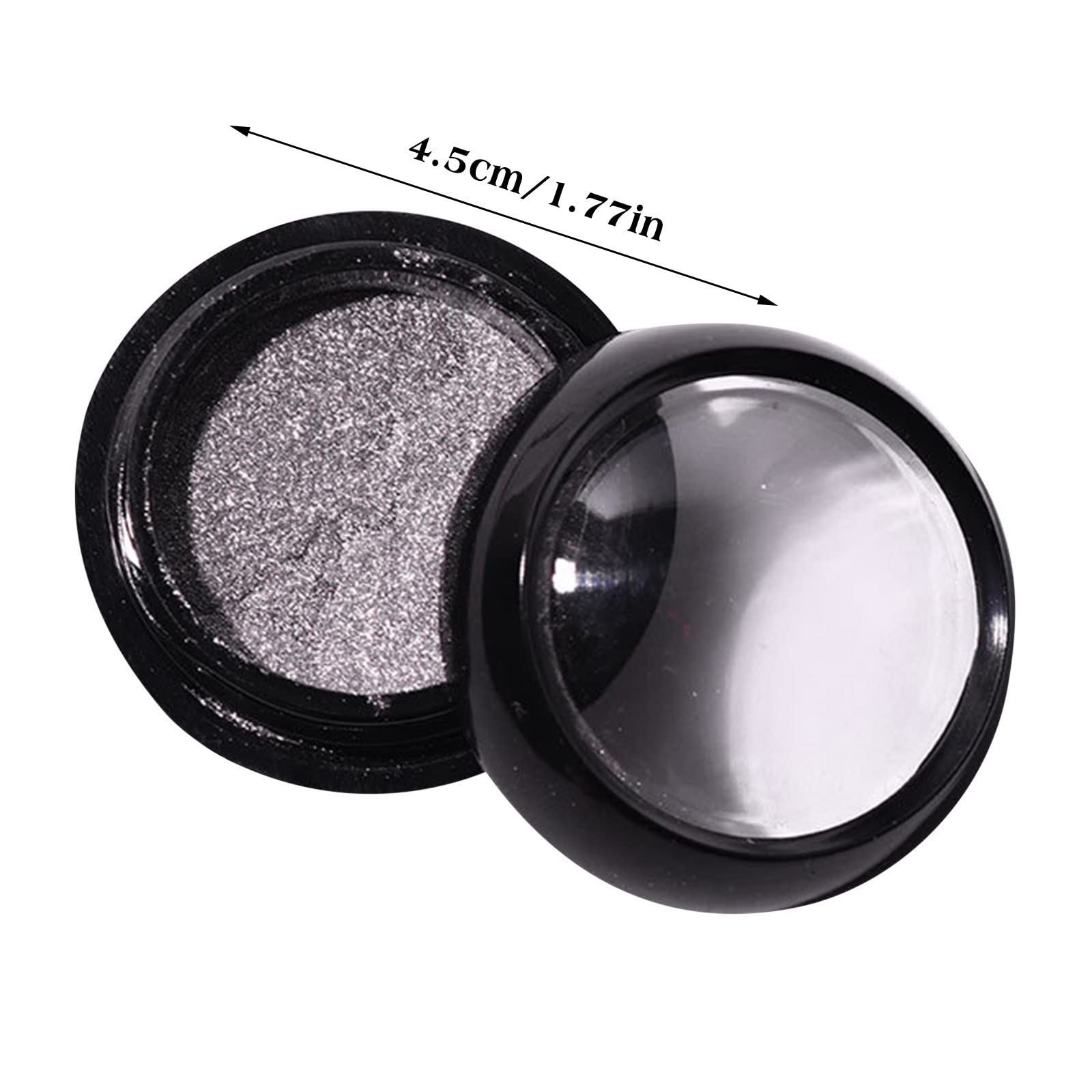 Professional Nail Brush Holder for Nail Tech | Gorgeous Highlighter Powder with Quicksand & Cat Eye Effects | Wide Cat Eye Design for Various Nail Styles | Water Transfer Nail Tattoos | Perfect for Salon, Home Manicure & Nail Art Enthusiasts