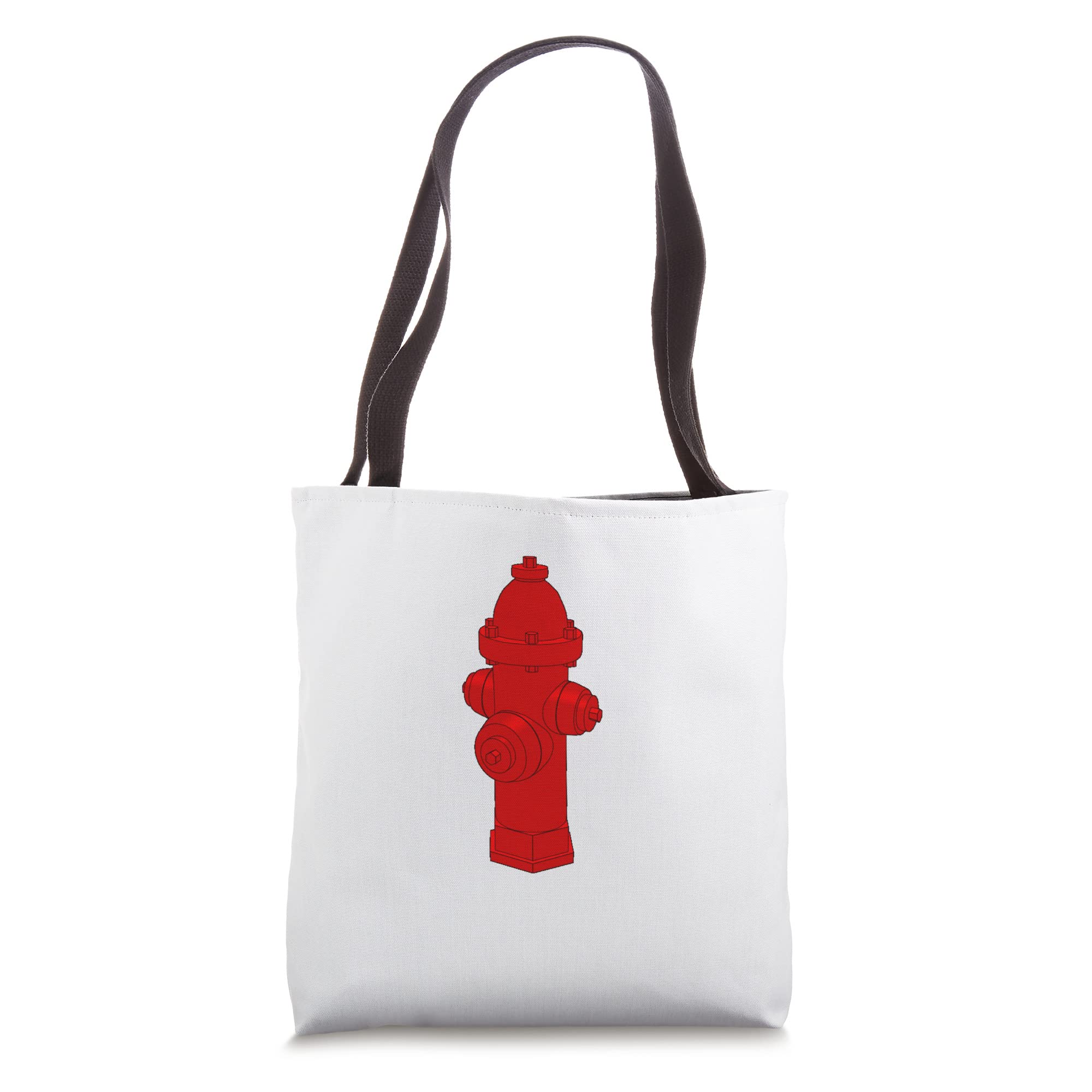 Stylish Fire Hydrant Tote Bag - Durable Reusable Shopping Bag for Groceries, Beach & Daily Use - Eco-Friendly Cotton Canvas Carryall for Women & Men
