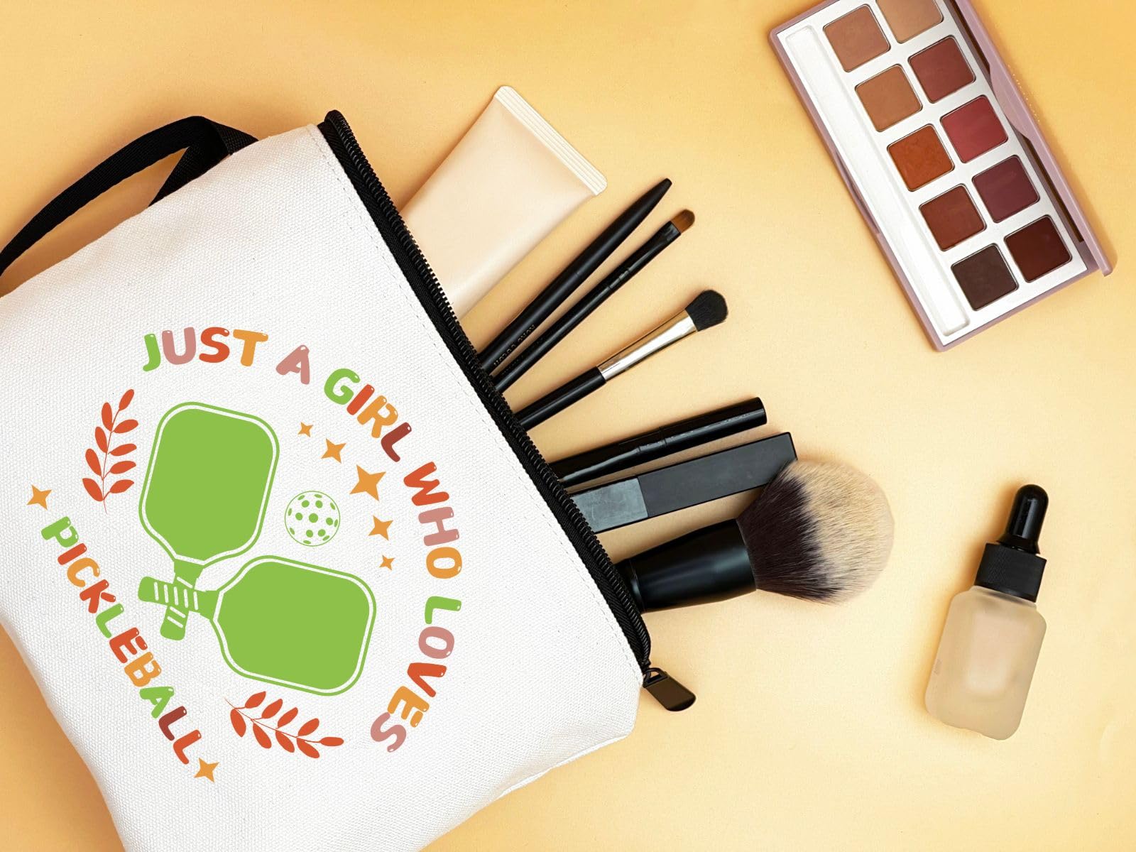 Best Pickleball Gifts for Women - Pickleball Lover Accessories Set with Cosmetic Makeup Bag - Perfect for Pickleball Parties & Birthday Gifts for Teen Girls - Great for Sports Enthusiasts & Game Day Essentials
