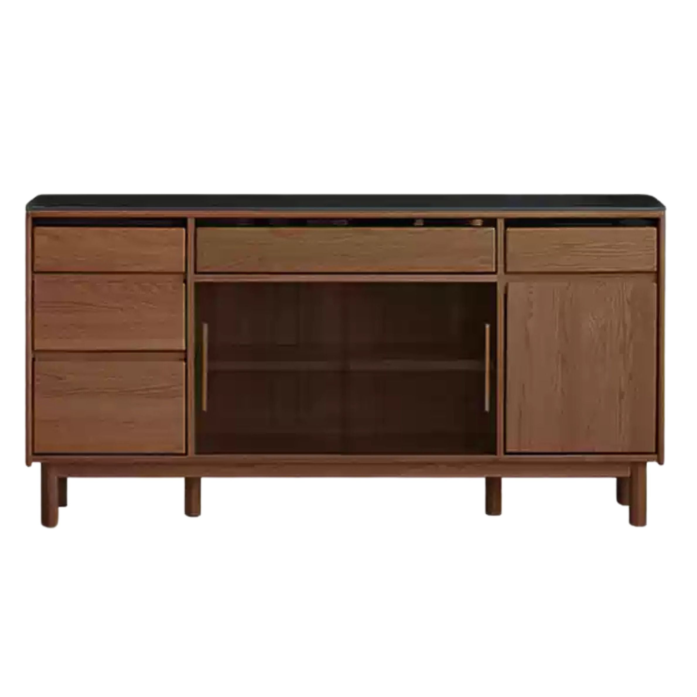 71x 15.7x35.9 inch  /180.4x40.4x91.2сm /Walnut Color  / Sideboard