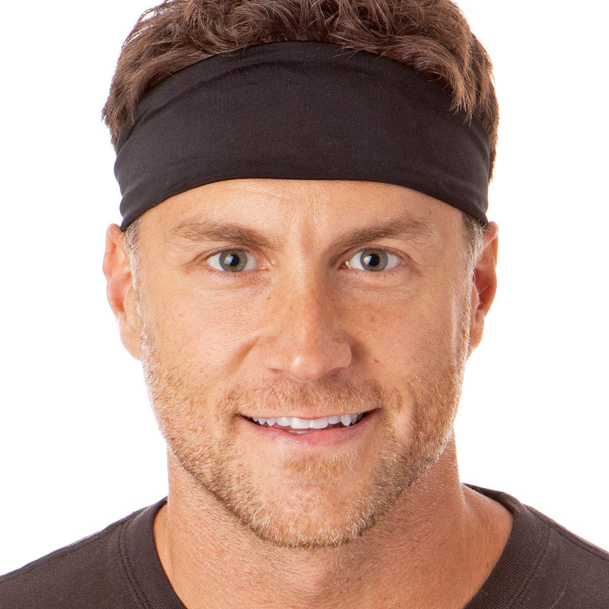 Hipsy Adjustable Stretchy Xflex Wide Headbands for Women, Girls & Teens - Soft Comfortable Hair Accessories for Workouts, Yoga, Running & Everyday Style