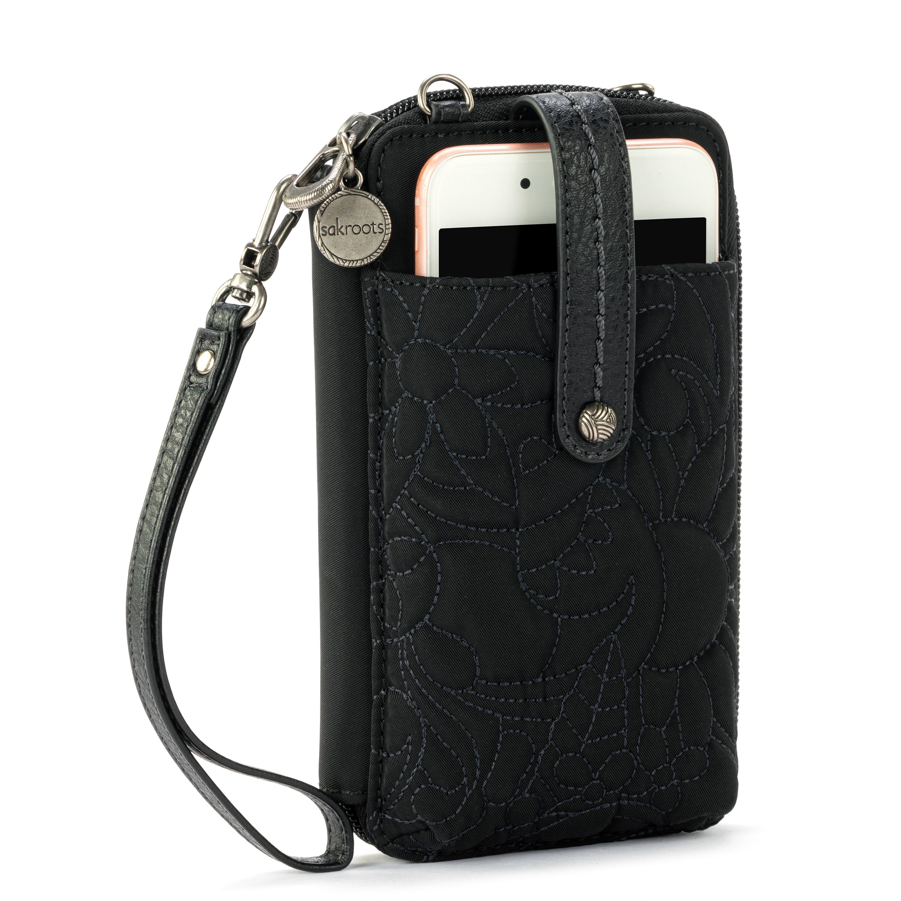 Silverlake Smartphone Crossbody Bag - Stylish & Secure Phone Holder for Women & Men - Perfect for Travel, Shopping, and Everyday Use