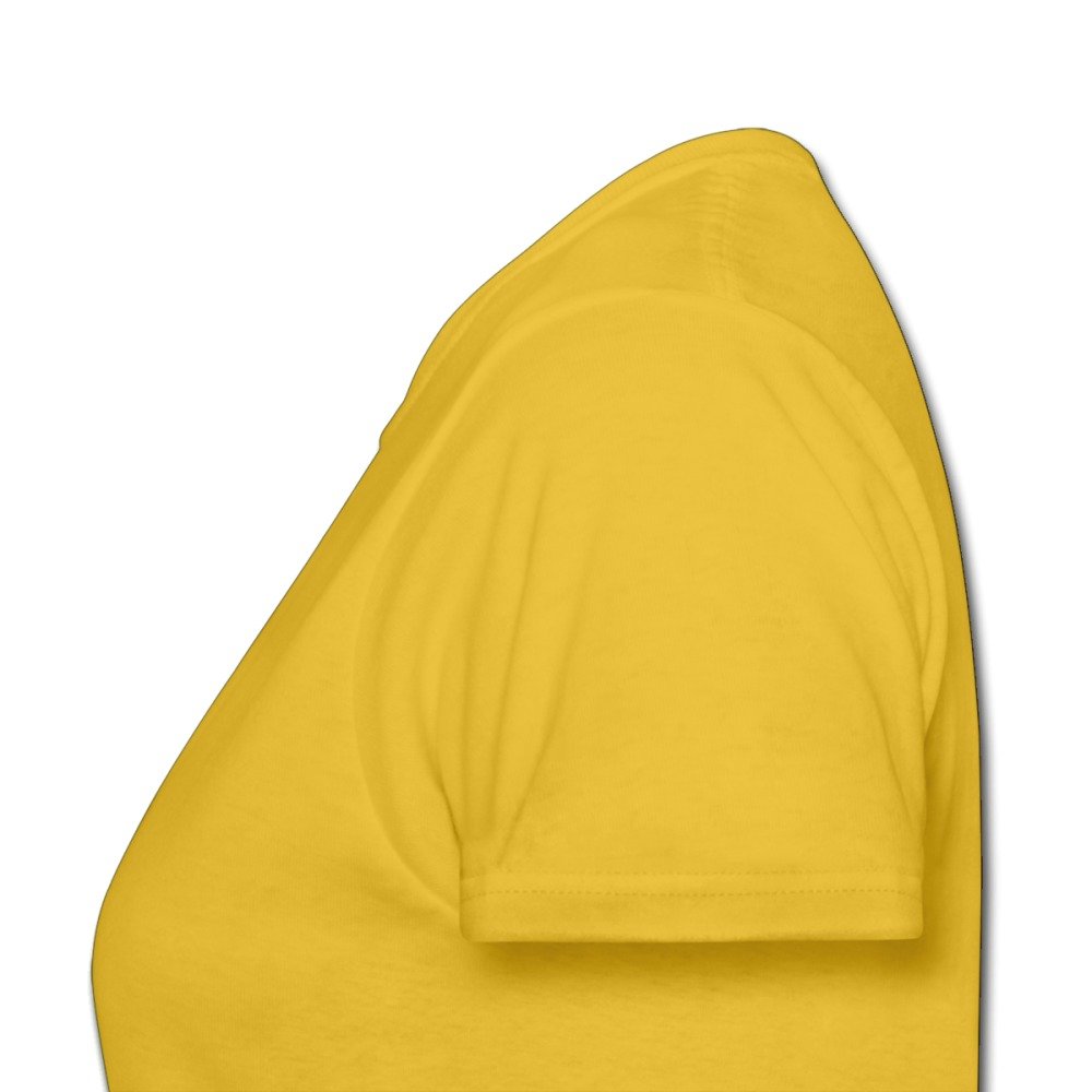 LENOJE Women's Cotton Yellow T-Shirt - Casual Blind Melon Fashion Tee for Summer Outfits & Streetwear