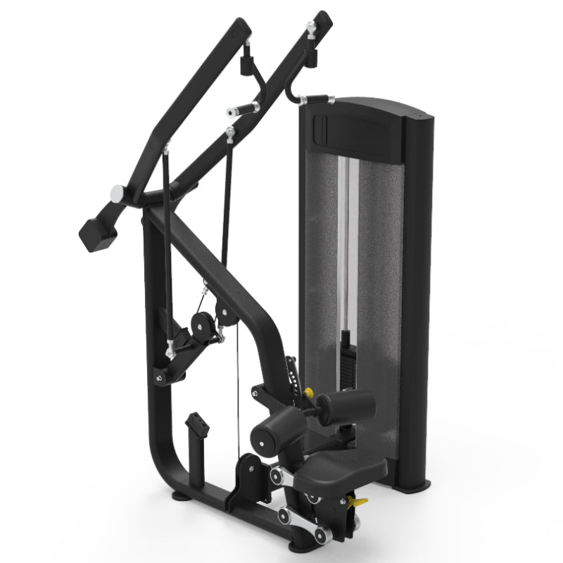 Pegasus 2S Pin Loaded Diverging Lat Pulldown Machine - Gym Strength Training Equipment for Back Workouts & Muscle Building
