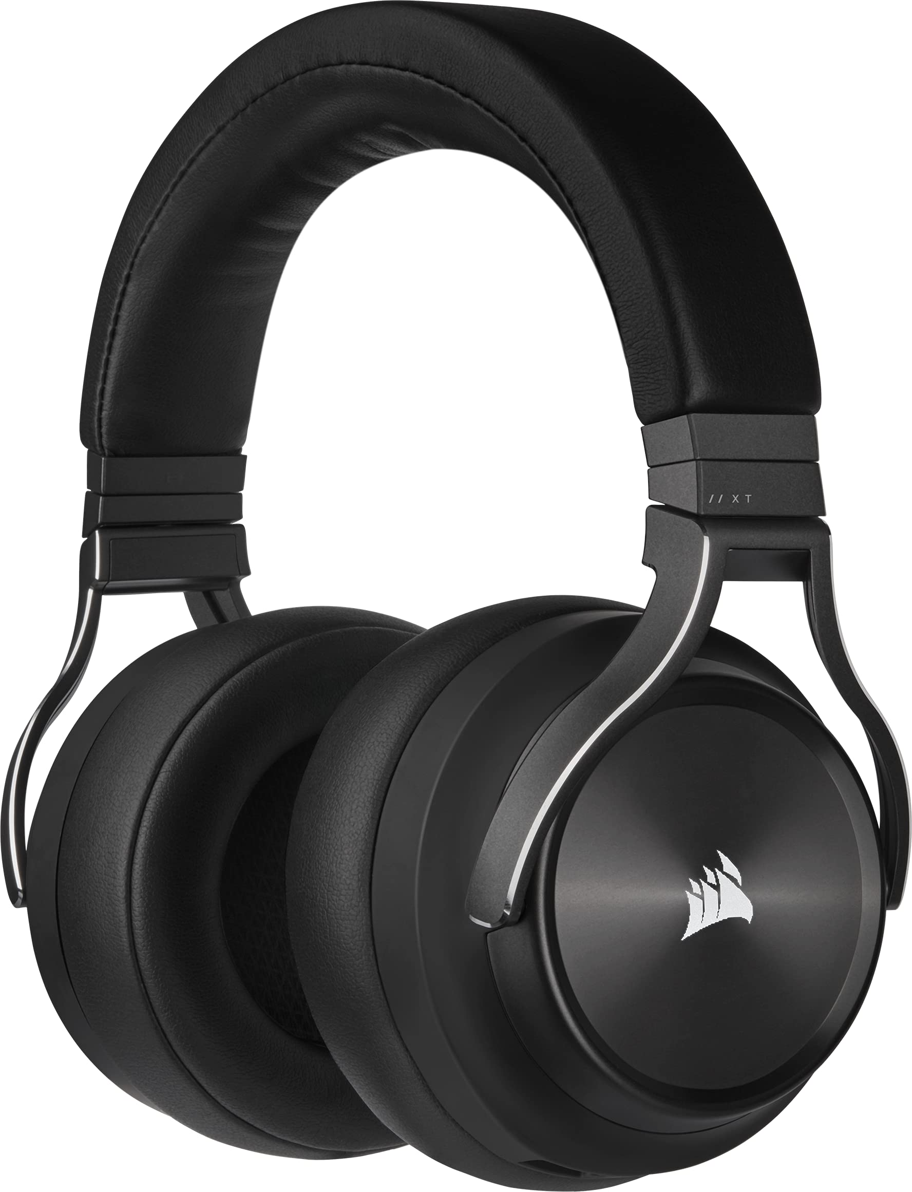 CORSAIR VIRTUOSO RGB WIRELESS XT Multiplatform Gaming Headset with Bluetooth - Dolby Atmos - Omnidirectional Microphone - iCUE Compatible - for PC, Mac, PS5, PS4, Nintendo Switch & Mobile Devices - Slate | Perfect for Gaming, Streaming & Remote Work