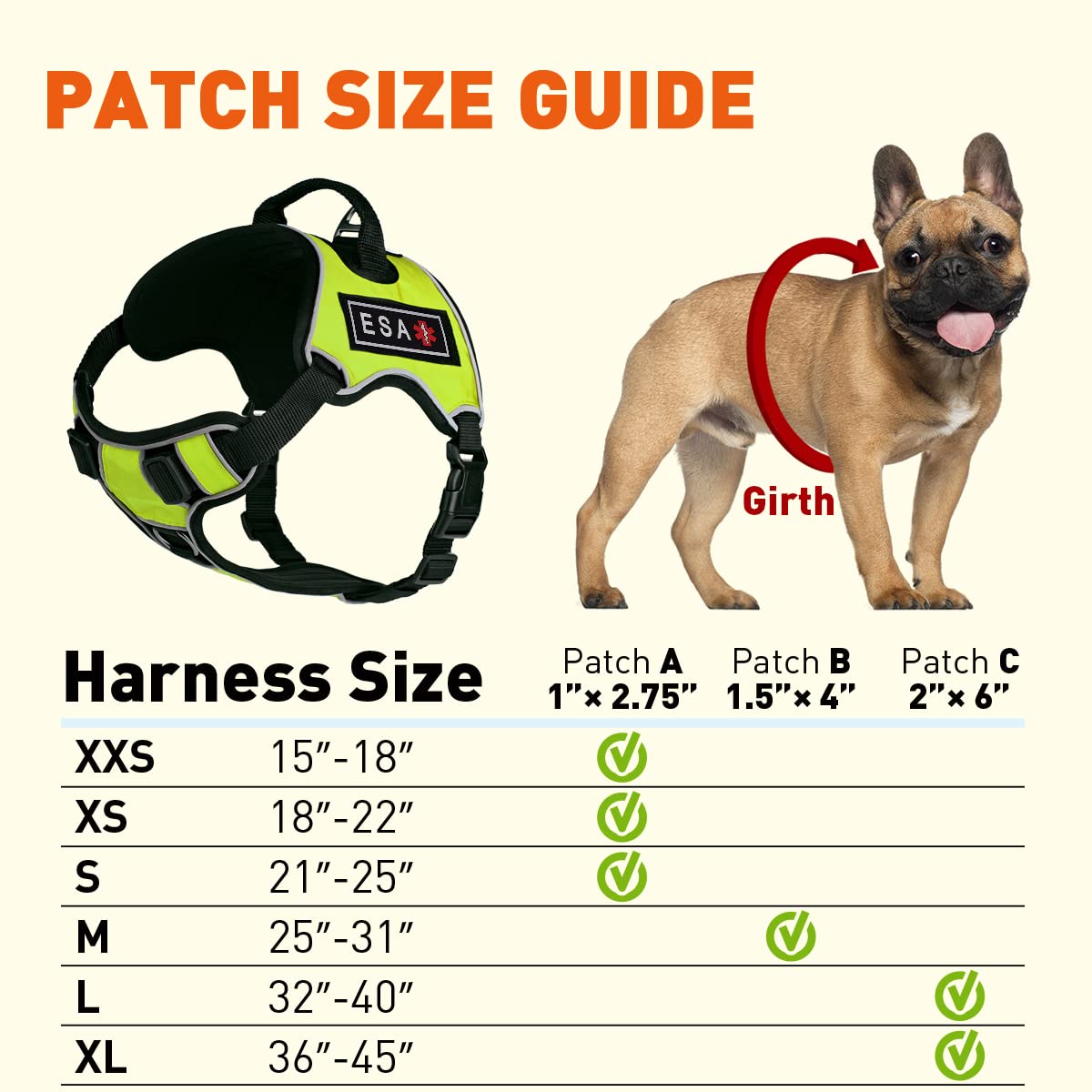 No-Pull Dog Harness with Reflective Patches & Quick Release Buckles - Soft Comfortable Vest for Medium Dogs (21-25 inches) - Perfect for Walking, Training & Outdoor Adventures (Green)
