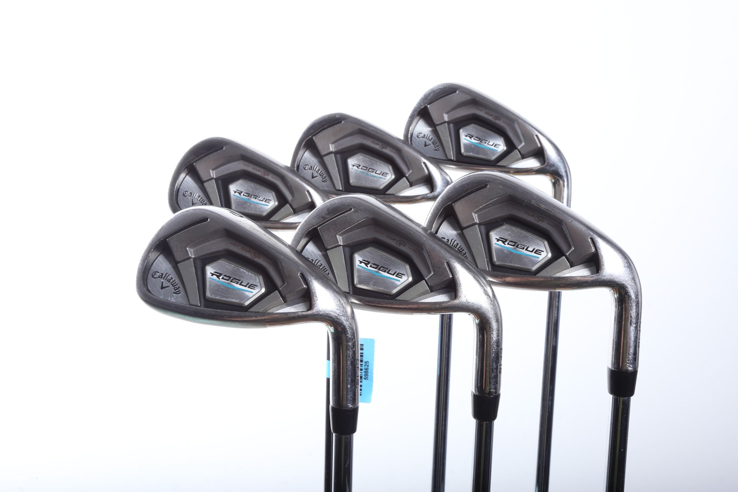 Used Callaway Rogue Iron Set 5-PW Right Handed Stiff Flex Golf Clubs for Men - Perfect for Driving Range Practice & Course Play
