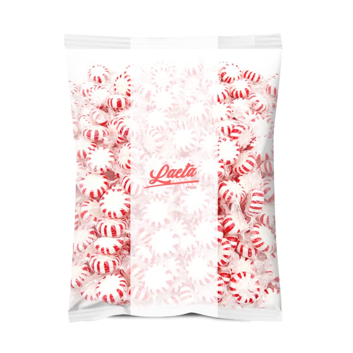 Starlight Peppermint Mints Hard Candy - 2 Pound Bulk Bag (Approx. 150 Count) | Refreshing Breath Mints for Office, Travel & After Meals