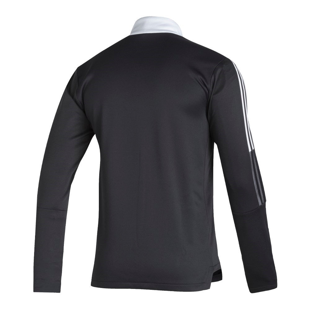 Adidas Adult Tiro 21 Track Jacket - Black/White - Men's Training & Running Jacket for Gym Workouts & Outdoor Sports