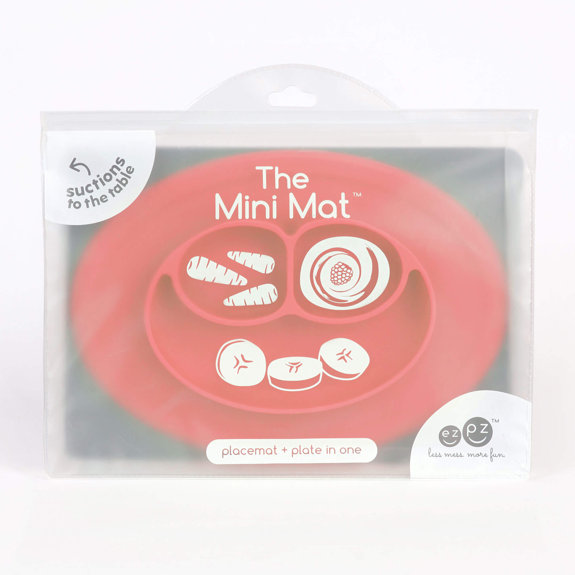 Ezpz Mini Mat – Silicone Placemat for Toddlers | Non-Slip, Easy Clean Baby Feeding Mat | Perfect for High Chairs, Travel & Mess-Free Mealtime