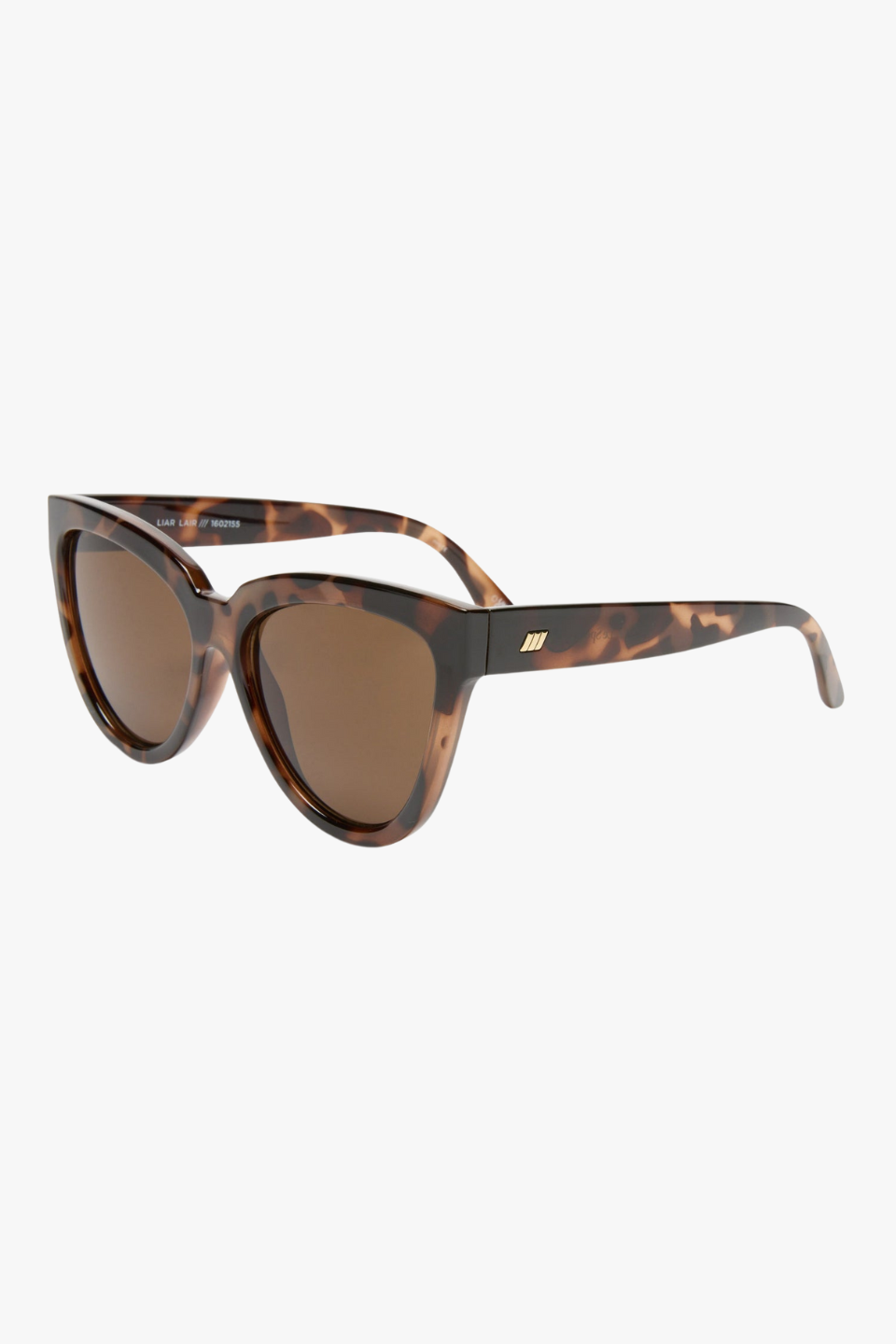 Liar Liar Oversized Cat Eye Sunglasses with Tortoise Shell Frame & Brown Lenses - Perfect for Beach, Driving, and Fashion Outfits