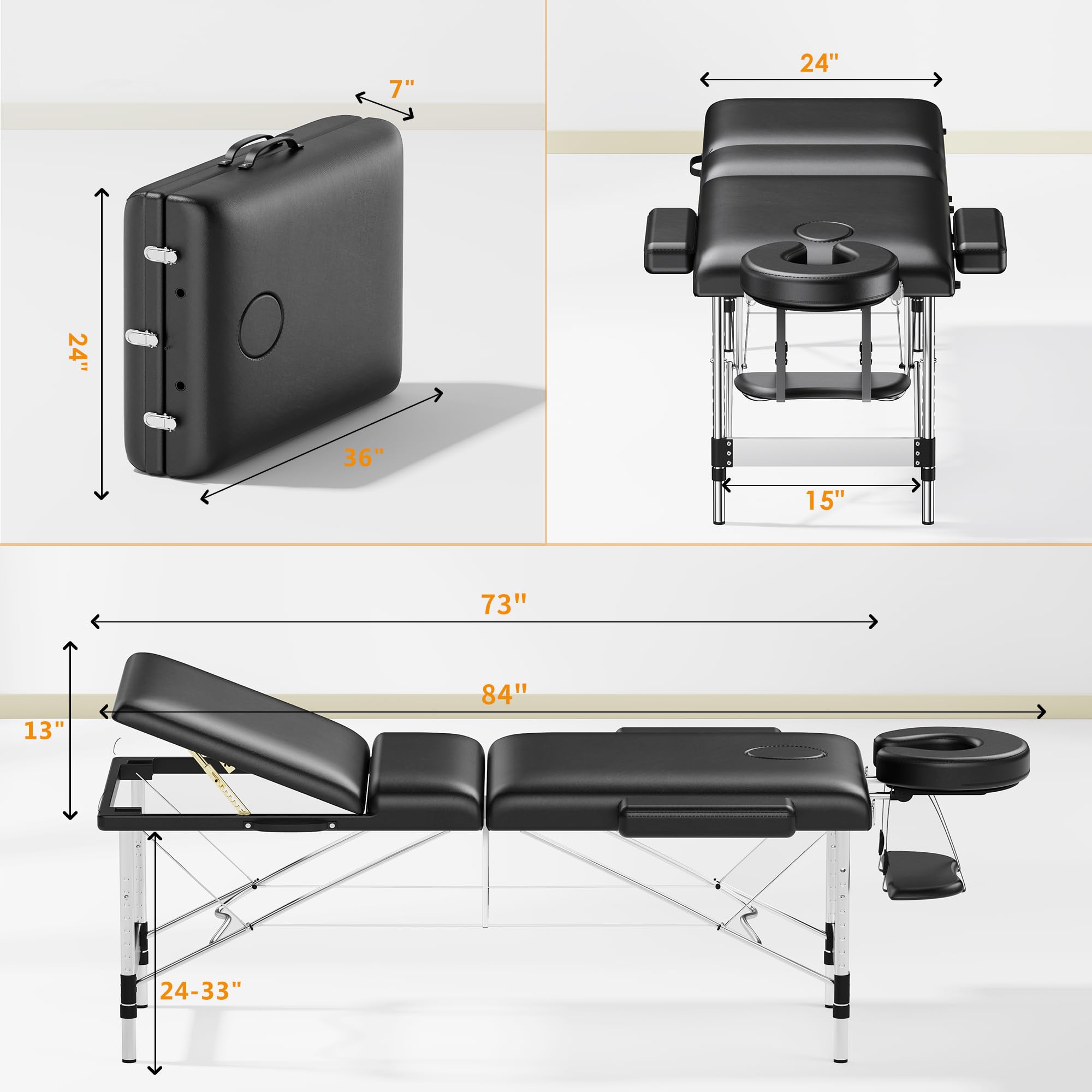 Portable Professional Massage Table - 84