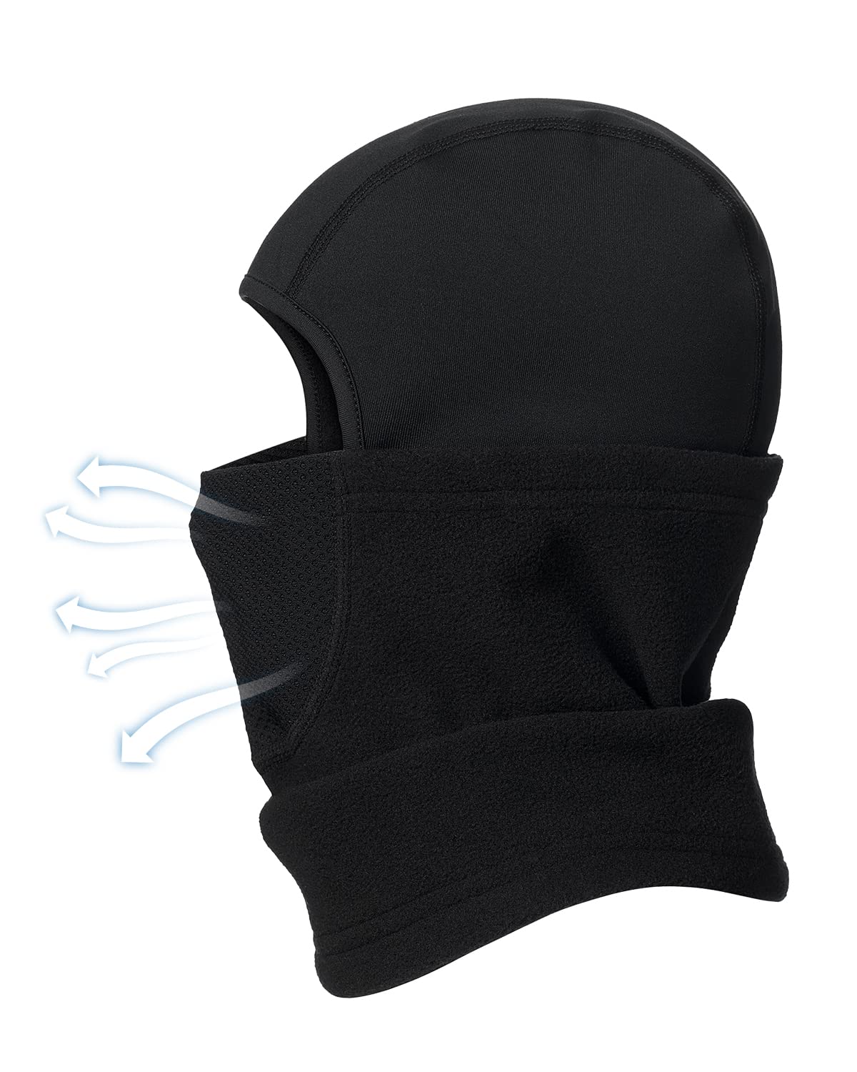 Kids Fleece Balaclava Ski Mask - Winter Helmet Liner for Boys & Girls - Cold Weather Face Cover for Skiing, Snowboarding & Outdoor Activities