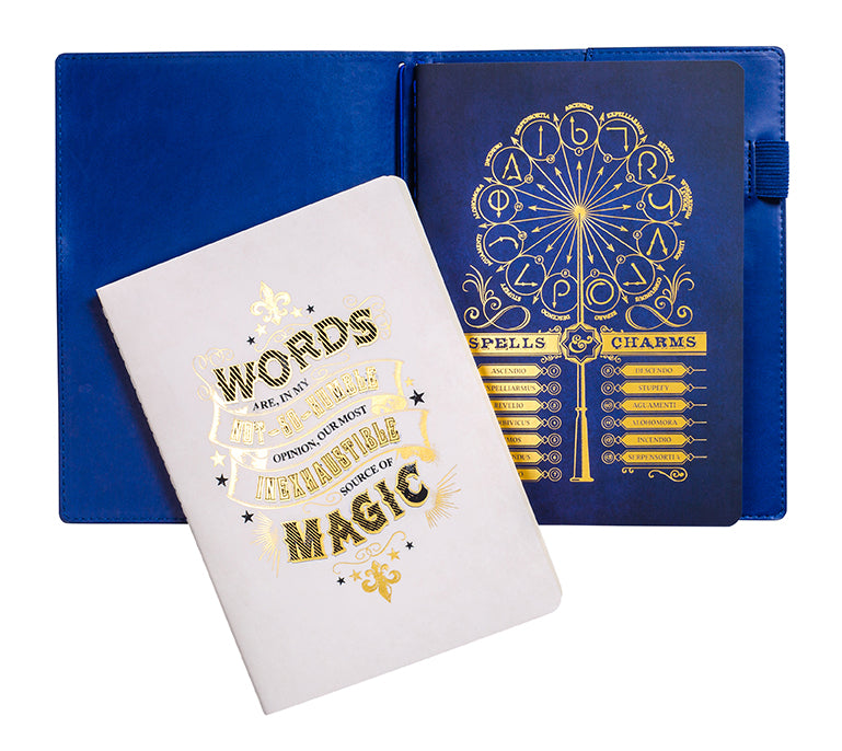 Harry Potter Spells and Potions Traveler's Notebook Set - Wizarding World Journal for Magic Lovers, Perfect for Travel, School & Collectors