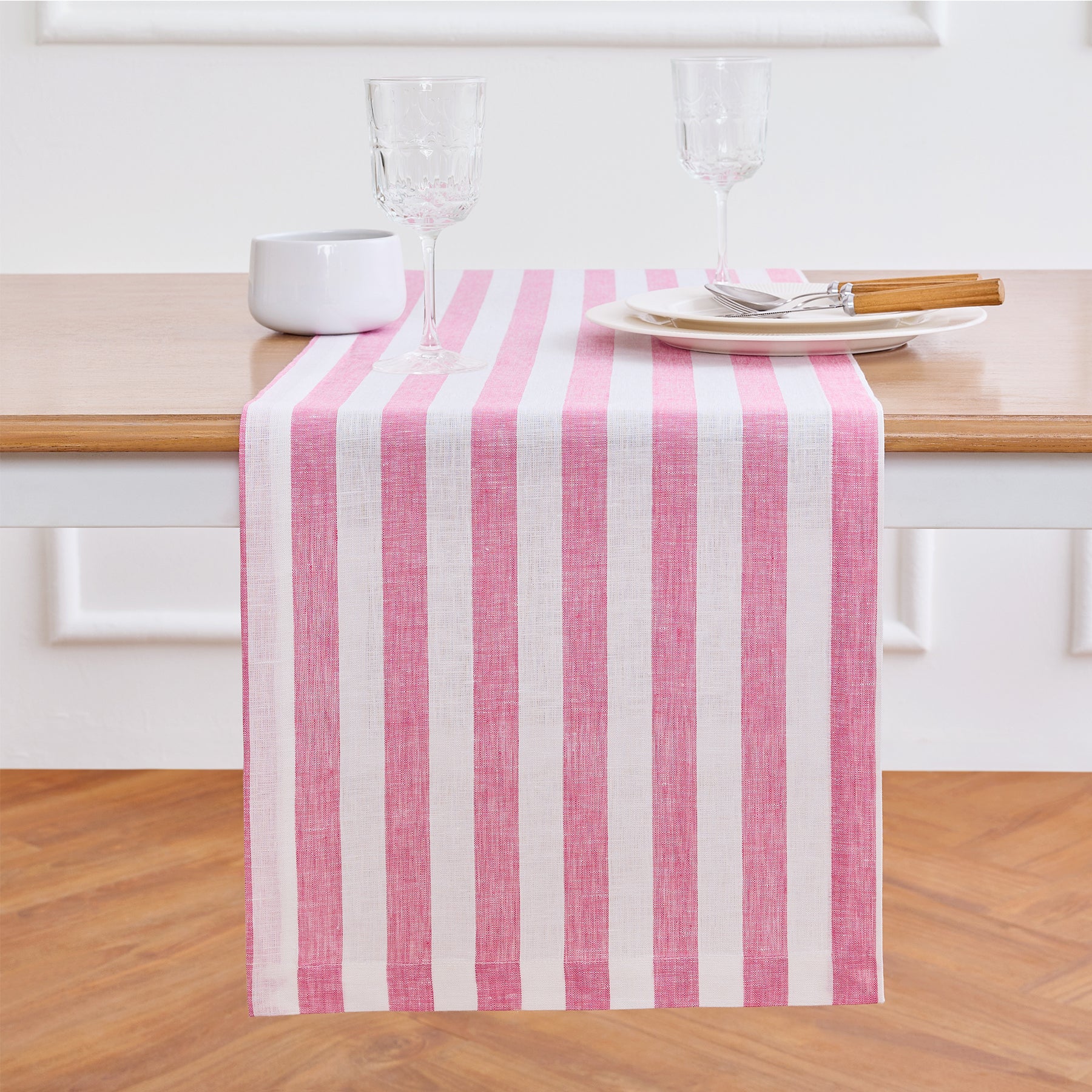 Blue and White Sorrento Stripe