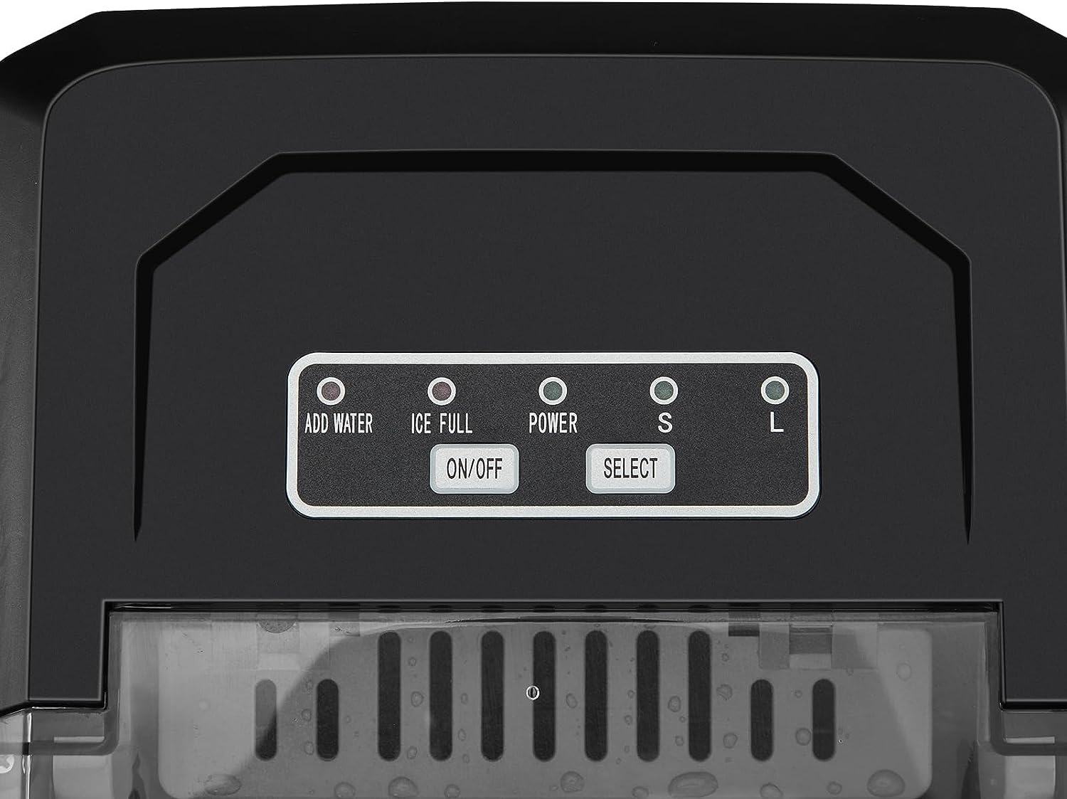 ACONEE Portable Countertop Ice Maker - 26LBs/24H, 9 Ice Cubes in 6 Mins, Self-Cleaning Bullet Nugget Pellet Ice Machine with Ice Scoop Basket & Smart Indicator - Perfect for Home, Office, Parties & Outdoor Activities