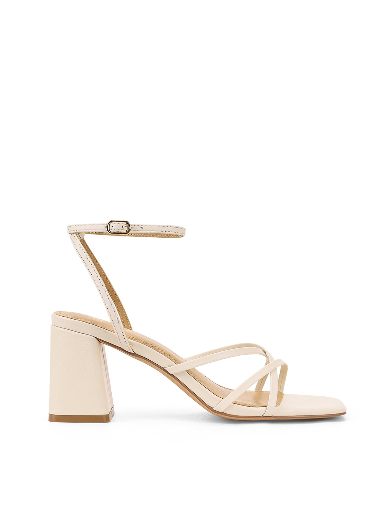 Straus Women's Block Heel Sandals - Comfortable Leather Dress Sandals for Summer | Wedding, Party & Office Wear