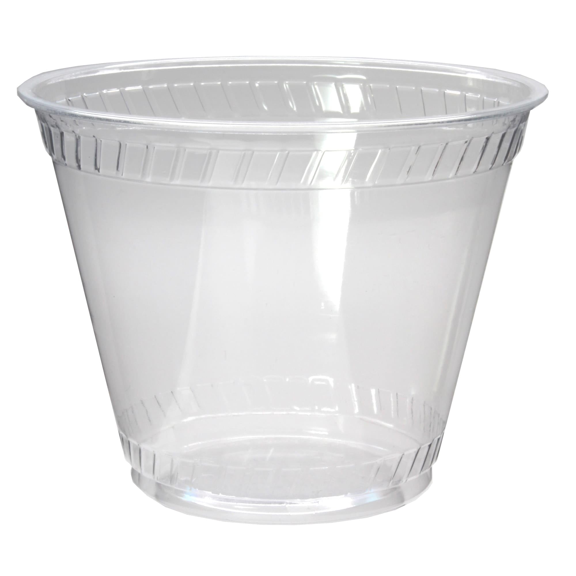 Fabri-Kal 9502040 KC9OF Kal-Clear 9 Oz. Clear Plastic Disposable Drink Cups - Pack of 1000 for Parties, Restaurants, and Events