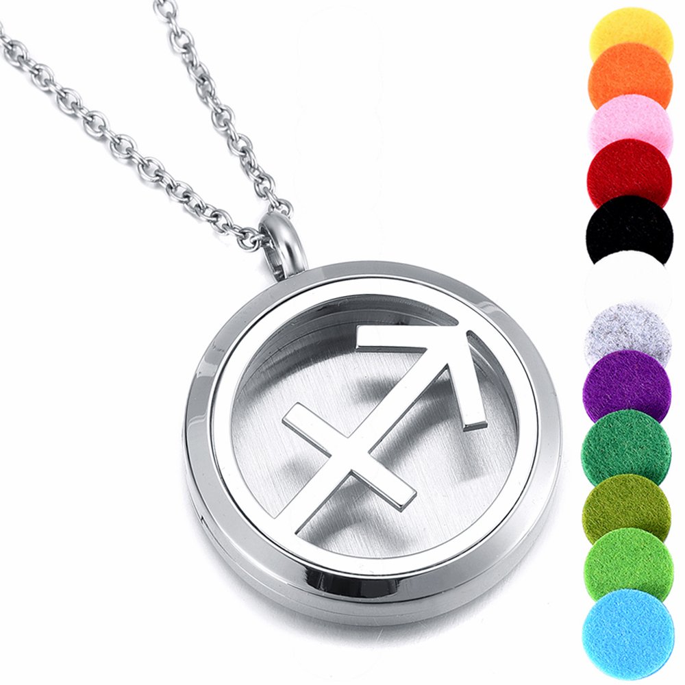 Memorial Jewelry - Hand Carved Aromatherapy Diffuser Locket Pendant for Essential Oils & Perfume | Keepsake Necklace for Healing, Remembrance & Stress Relief | Perfect for Meditation, Yoga & Emotional Wellness